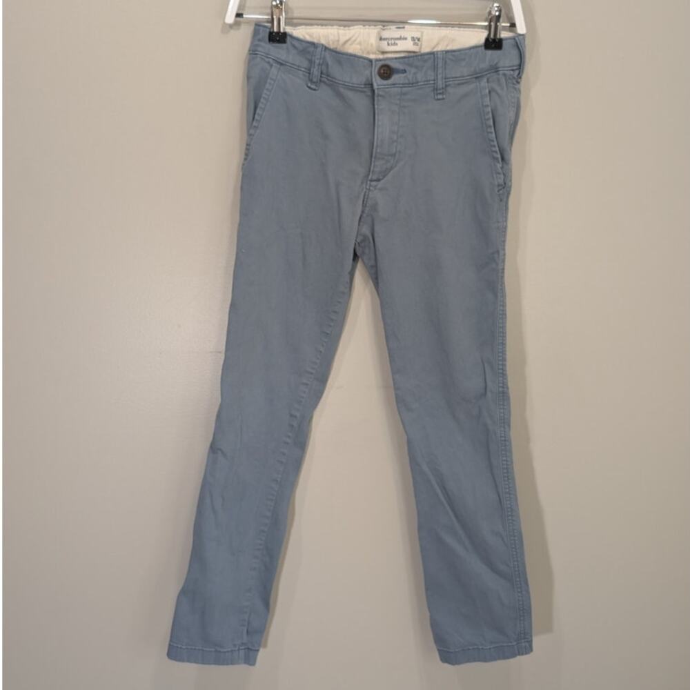 Abercrombie Kids Slim Chino Pants Classic Preppy Sunday Garden - Size 13/14